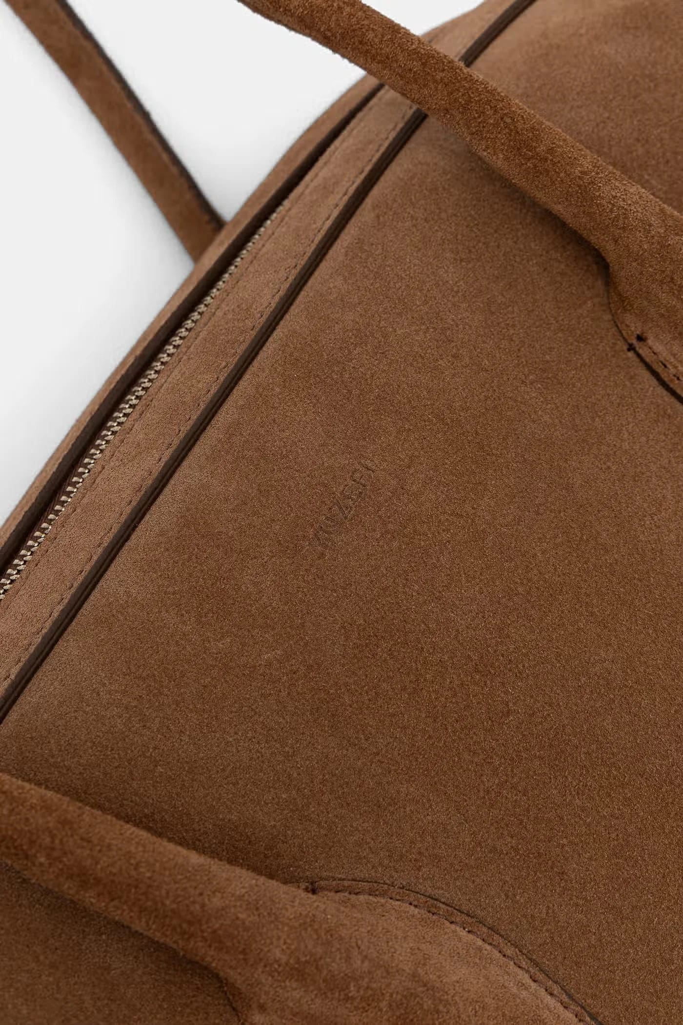 Замшевая женская сумочка BRIOCHE DUFFLE - фото 4