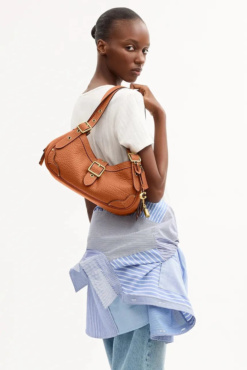 Маленькая женская кожаная сумка Drifter Bag - фото 8