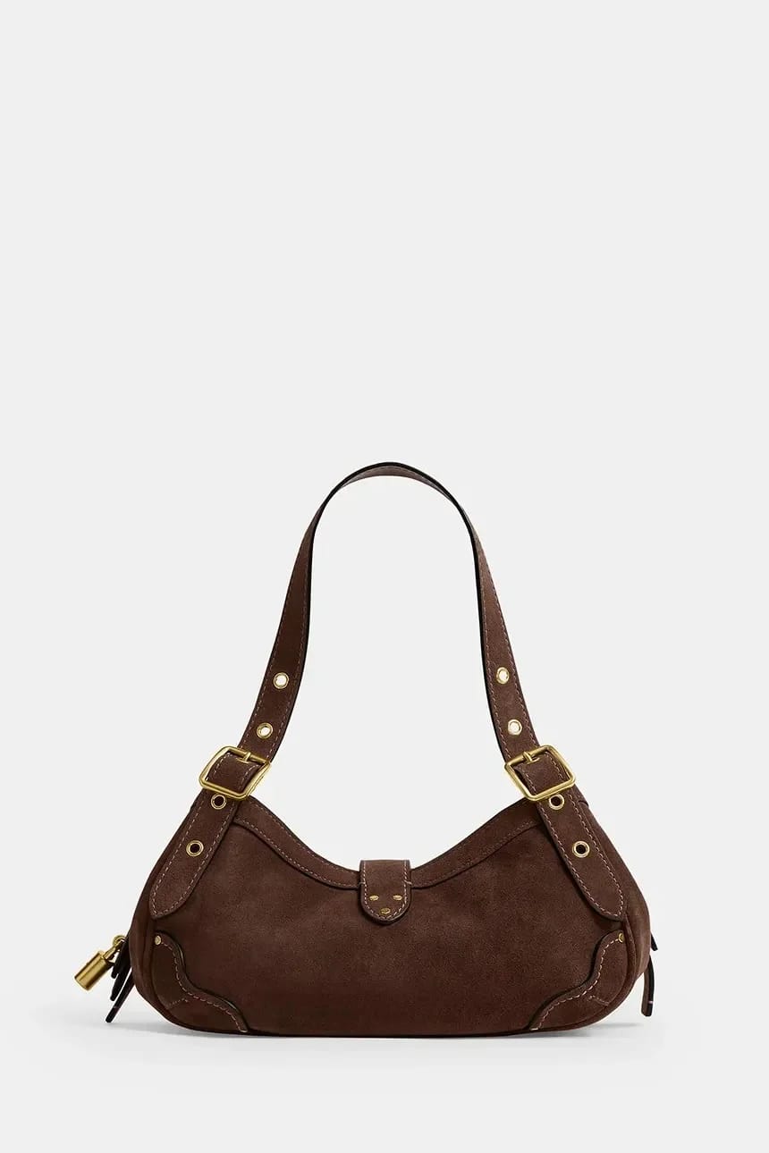 Маленькая женская кожаная сумка Drifter Bag - фото 2
