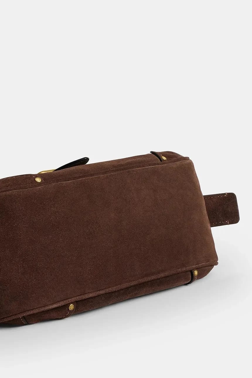 Маленькая женская кожаная сумка Drifter Bag - фото 6