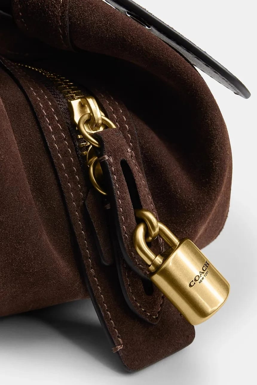 Маленькая женская кожаная сумка Drifter Bag - фото 7
