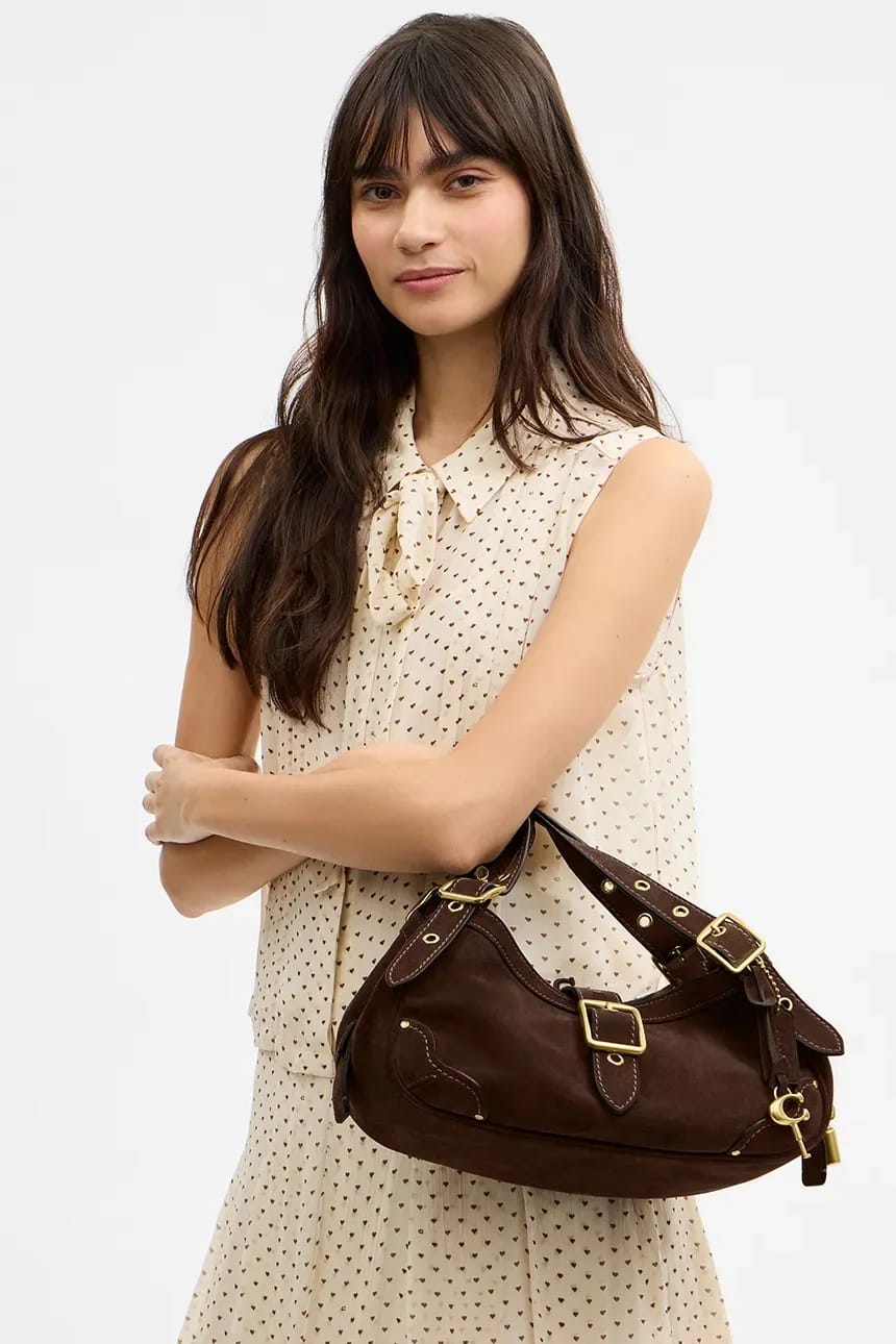 Маленькая женская кожаная сумка Drifter Bag - фото 8
