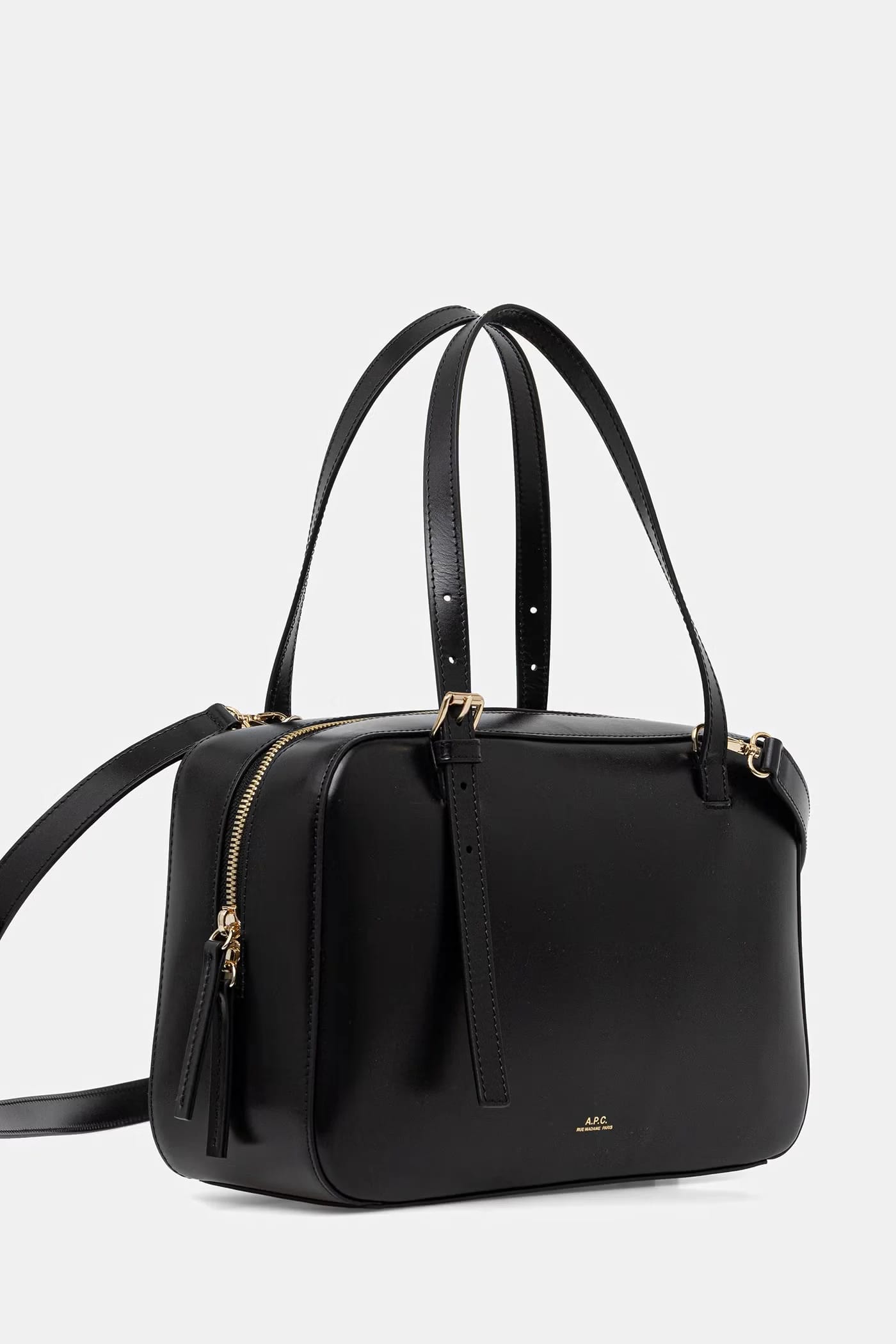 Женская кожаная сумка через плечо SAC VIRGINIE BOX - фото 2