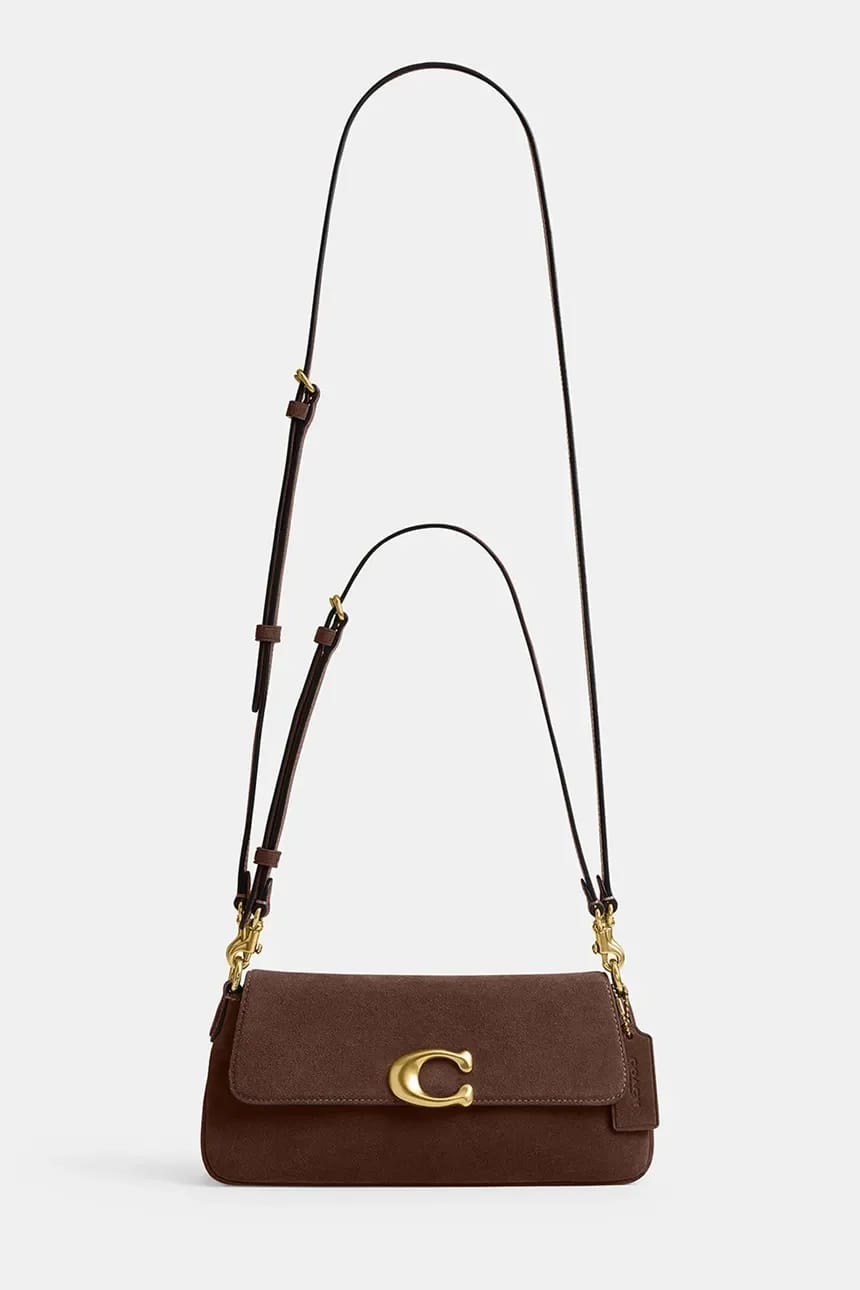Женская замшевая сумка через плечо Suade Jet плечо Bag - фото 2