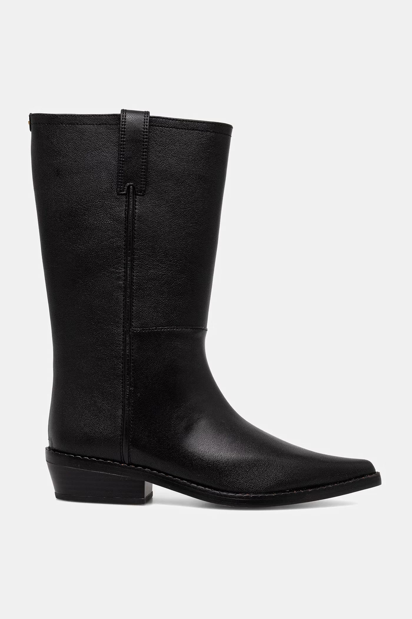 Женские кожаные ботильоны Farren Flat Boot - фото 2