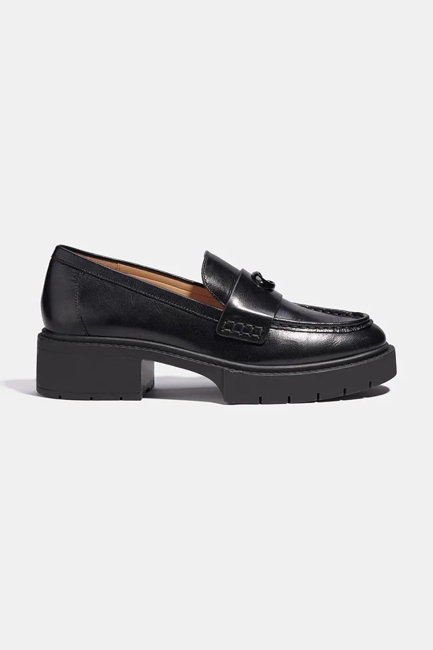 Женские кожаные лоферы Leah Loafer - фото 1