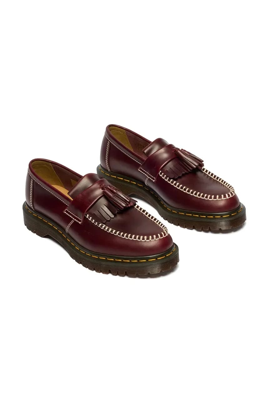 Кожаные лоферы Adrian Ben Tassel Loafer - фото 3