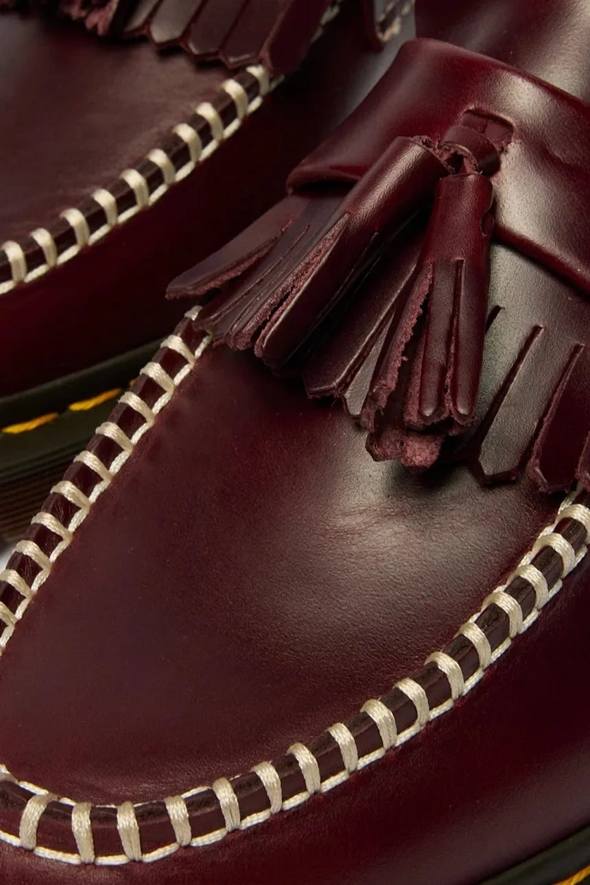 Кожаные лоферы Adrian Ben Tassel Loafer - фото 5