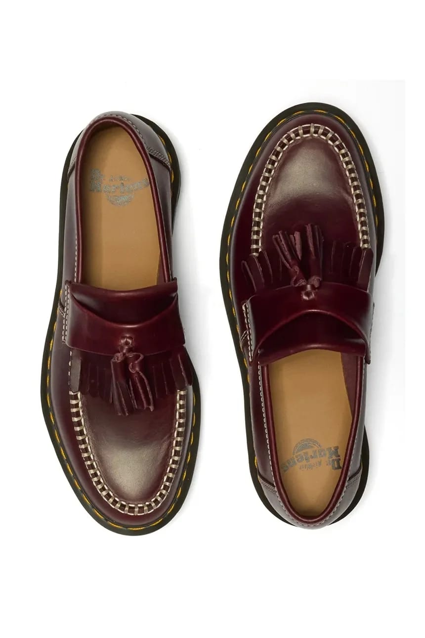 Кожаные лоферы Adrian Ben Tassel Loafer - фото 7