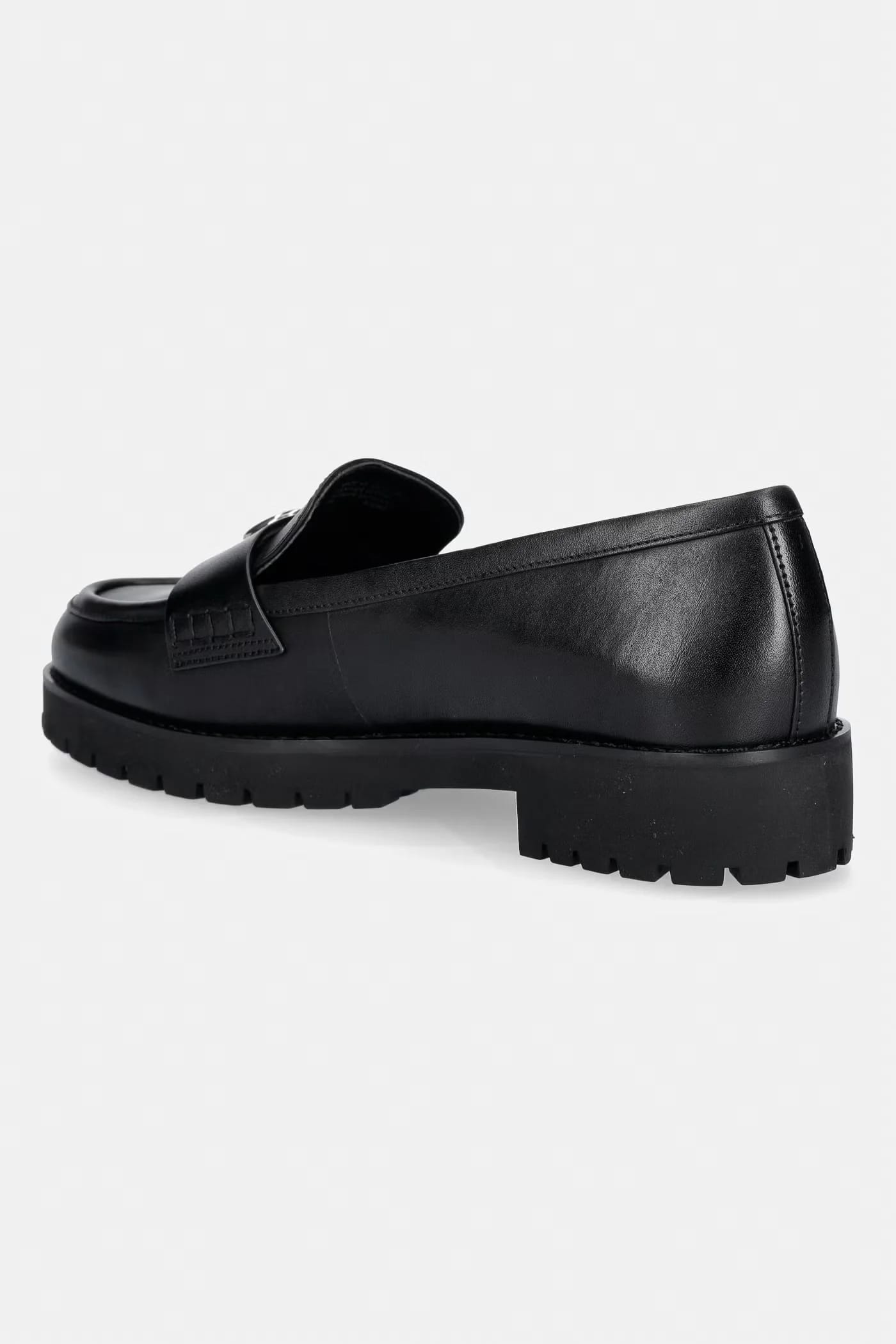 Женские кожаные лоферы Jaelyn Lug Loafer - фото 3