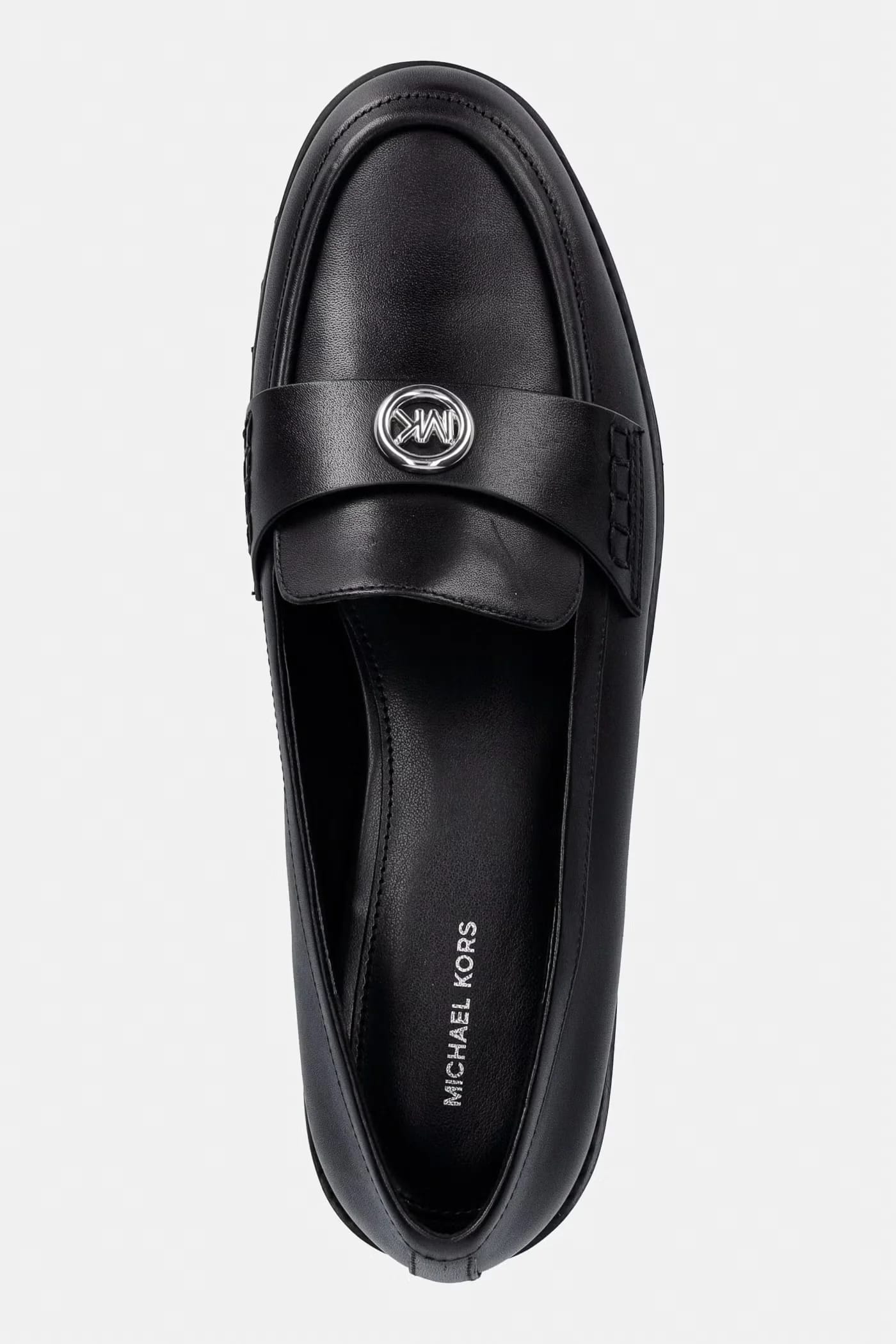 Женские кожаные лоферы Jaelyn Lug Loafer - фото 4