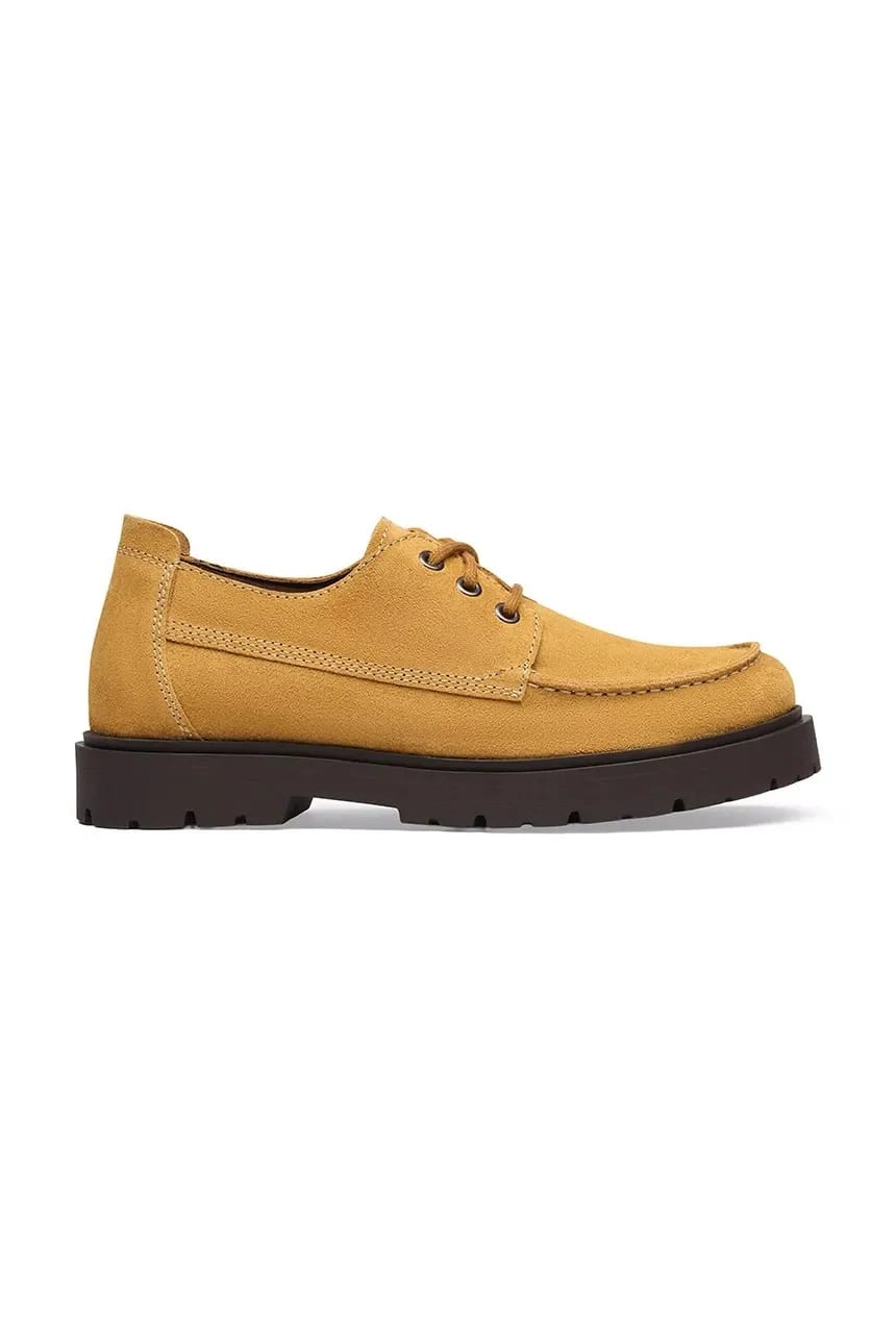Highwood Moc Lace Suede Кожаные замшевые туфли - фото 1