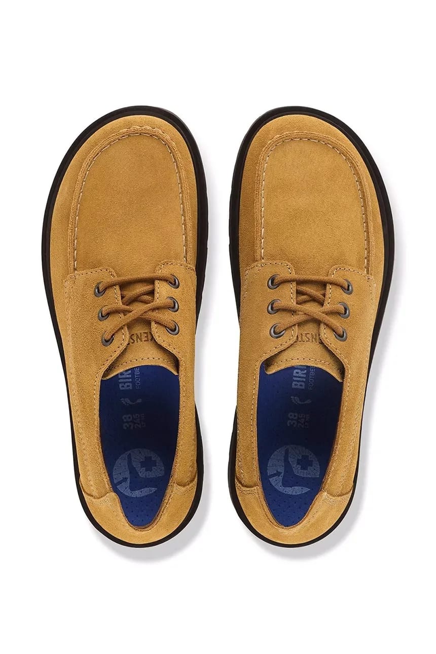 Highwood Moc Lace Suede Кожаные замшевые туфли - фото 5