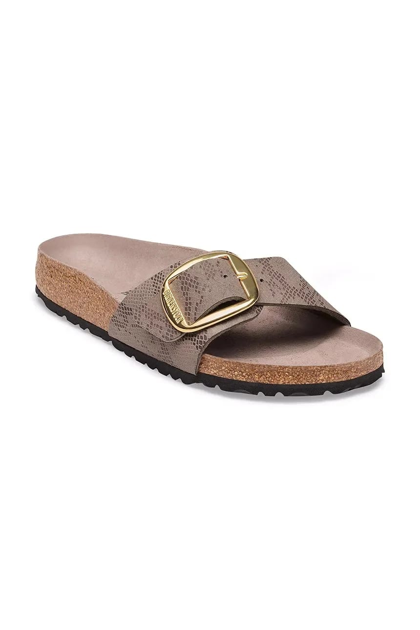 Женские шлепанцы на плоской подошве Madrid Big Buckle Synthetics - фото 2