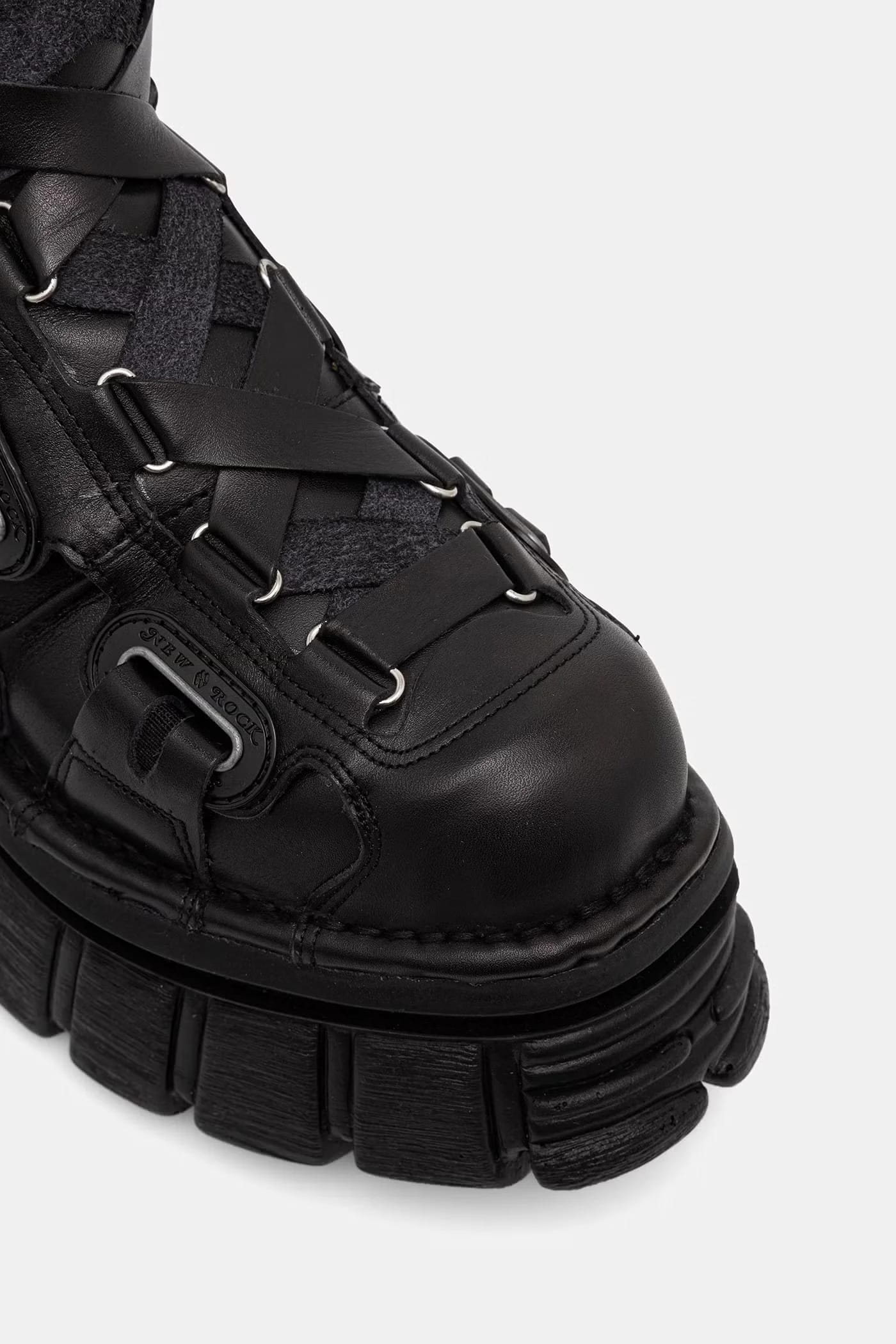 Женские кожаные ботинки ITALI NEGRO, NOMADA NEGRO, TOWER E14 - фото 4