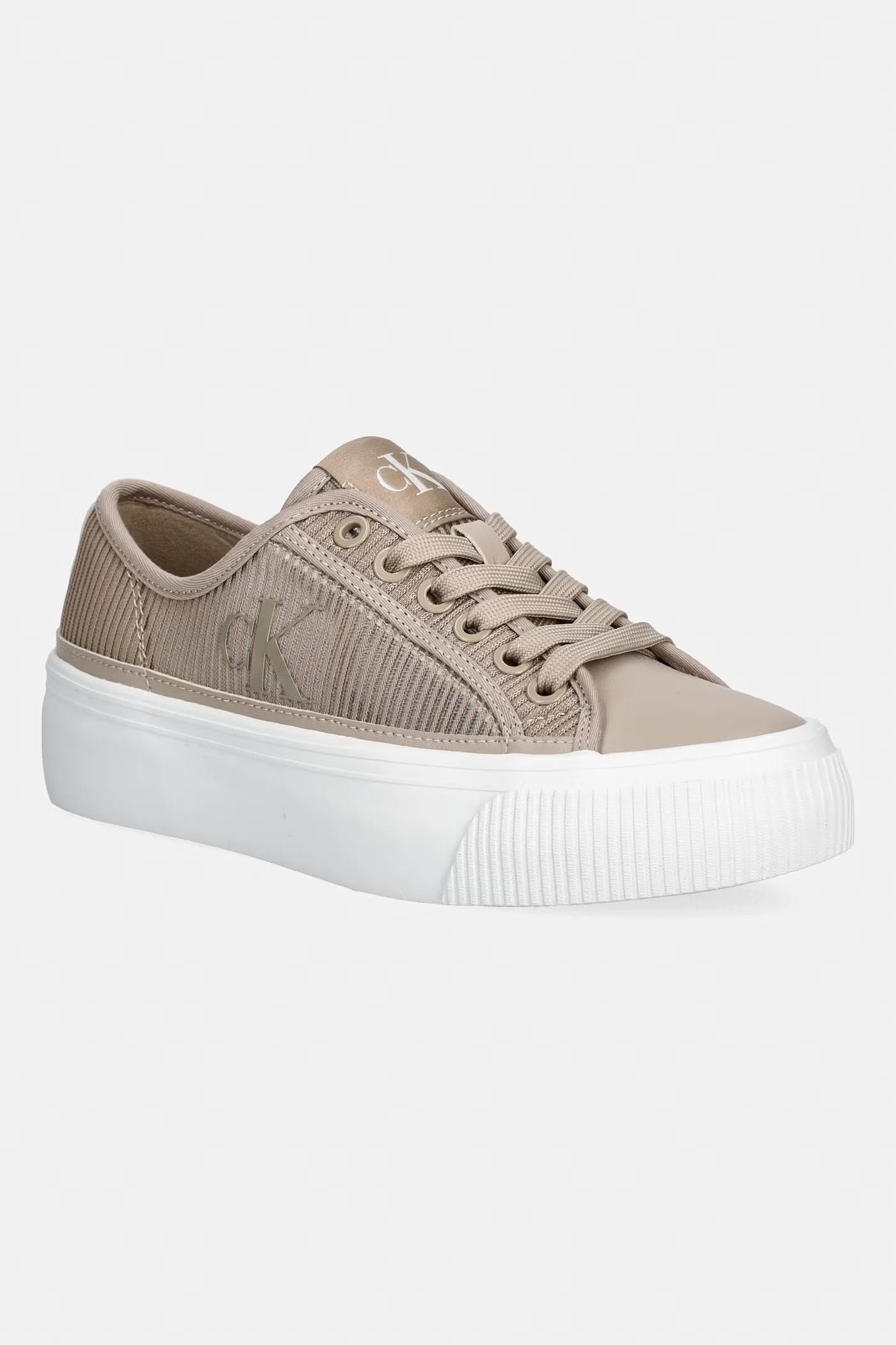 Женские кроссовки VULC FLATF LACEUP STRIPED NYL - фото 1