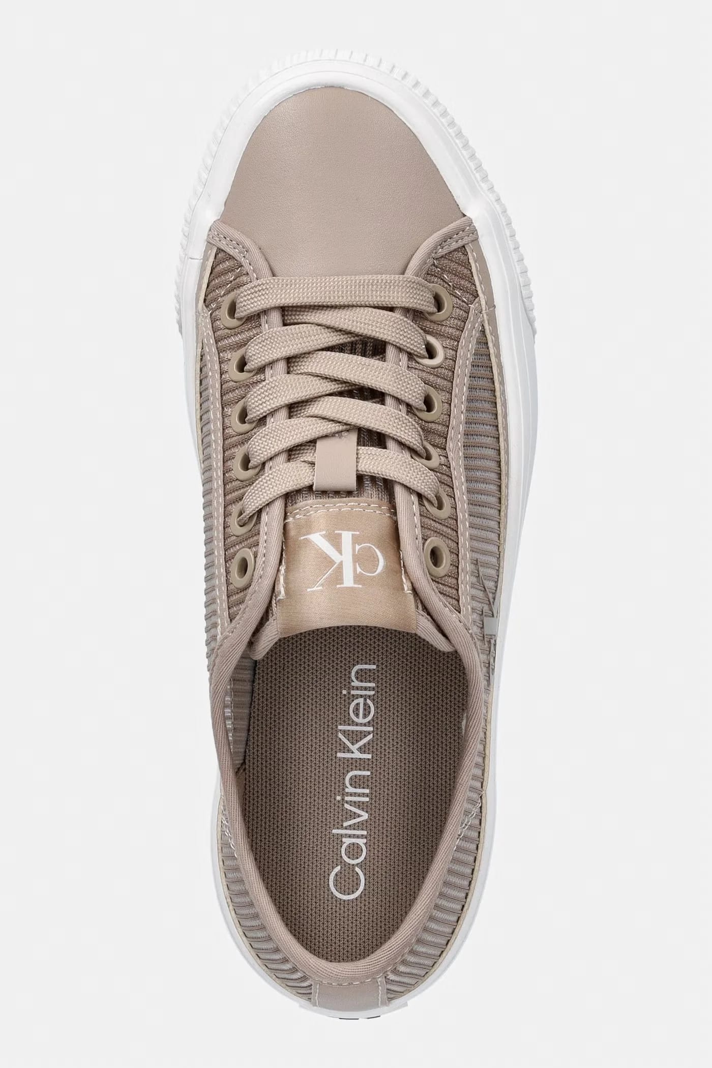 Женские кроссовки VULC FLATF LACEUP STRIPED NYL - фото 4