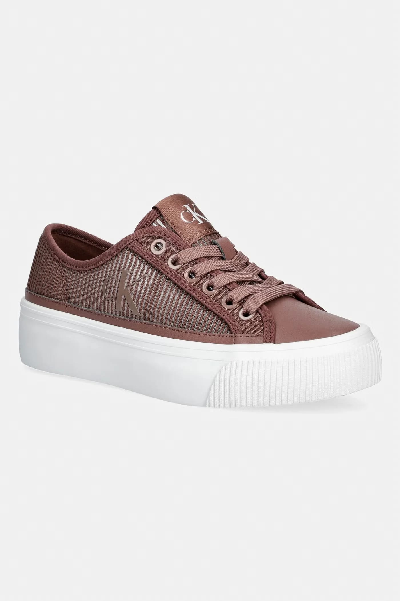 Женские кроссовки VULC FLATF LACEUP STRIPED NYL - фото 1