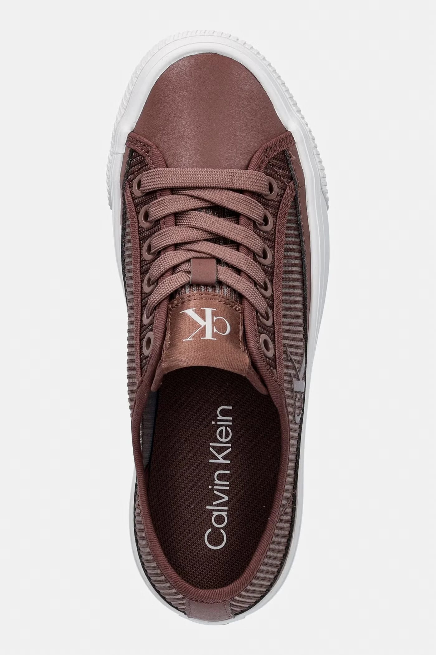 Женские кроссовки VULC FLATF LACEUP STRIPED NYL - фото 4
