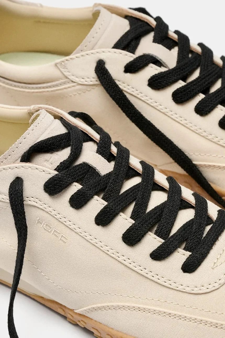 Кроссовки женские BRIDGE CANVAS OFF WHITE - фото 3