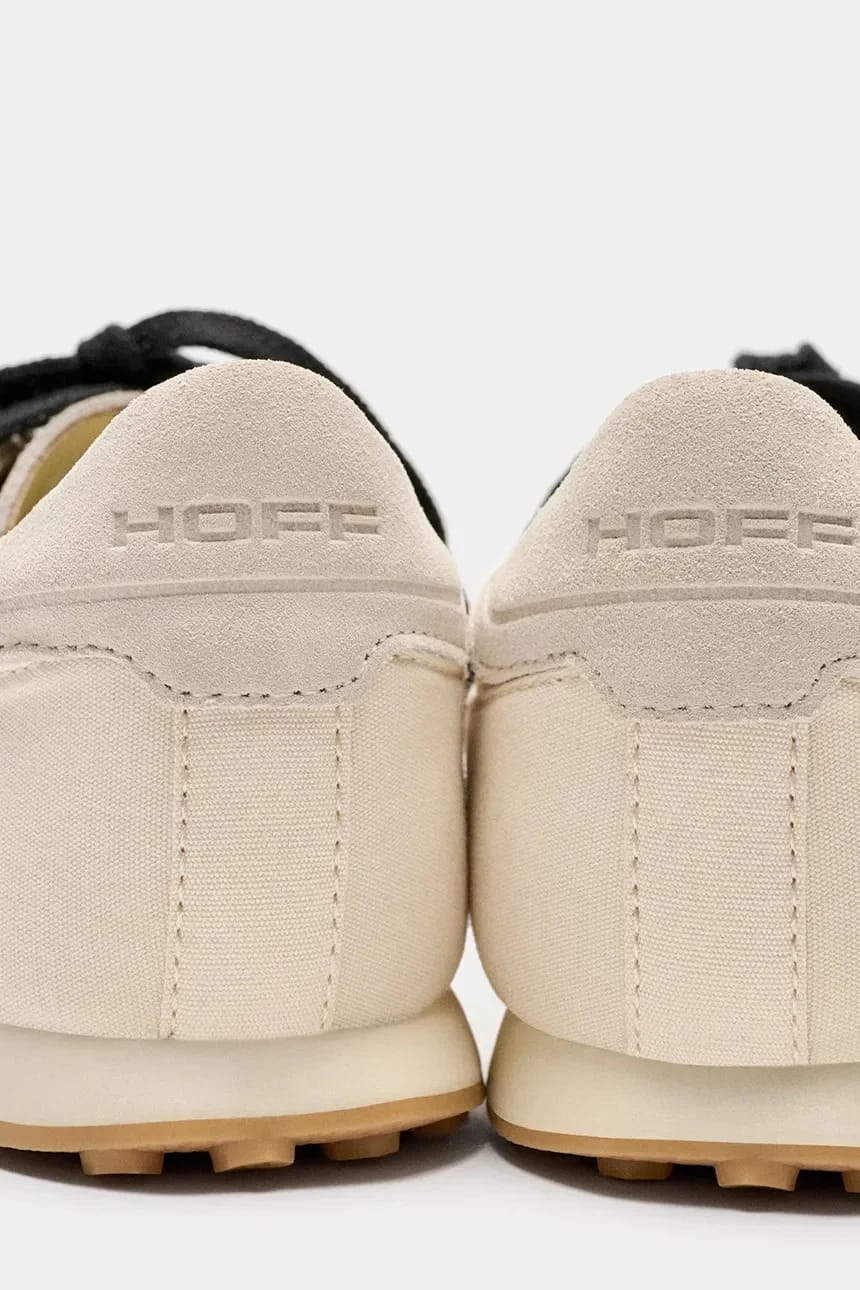Кроссовки женские BRIDGE CANVAS OFF WHITE - фото 4