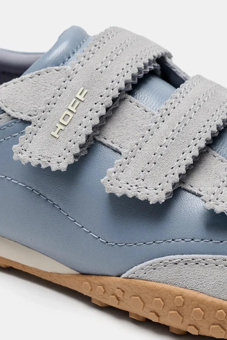 Кроссовки женские BRIDGE VELCROS LIGHT BLUE - фото 4