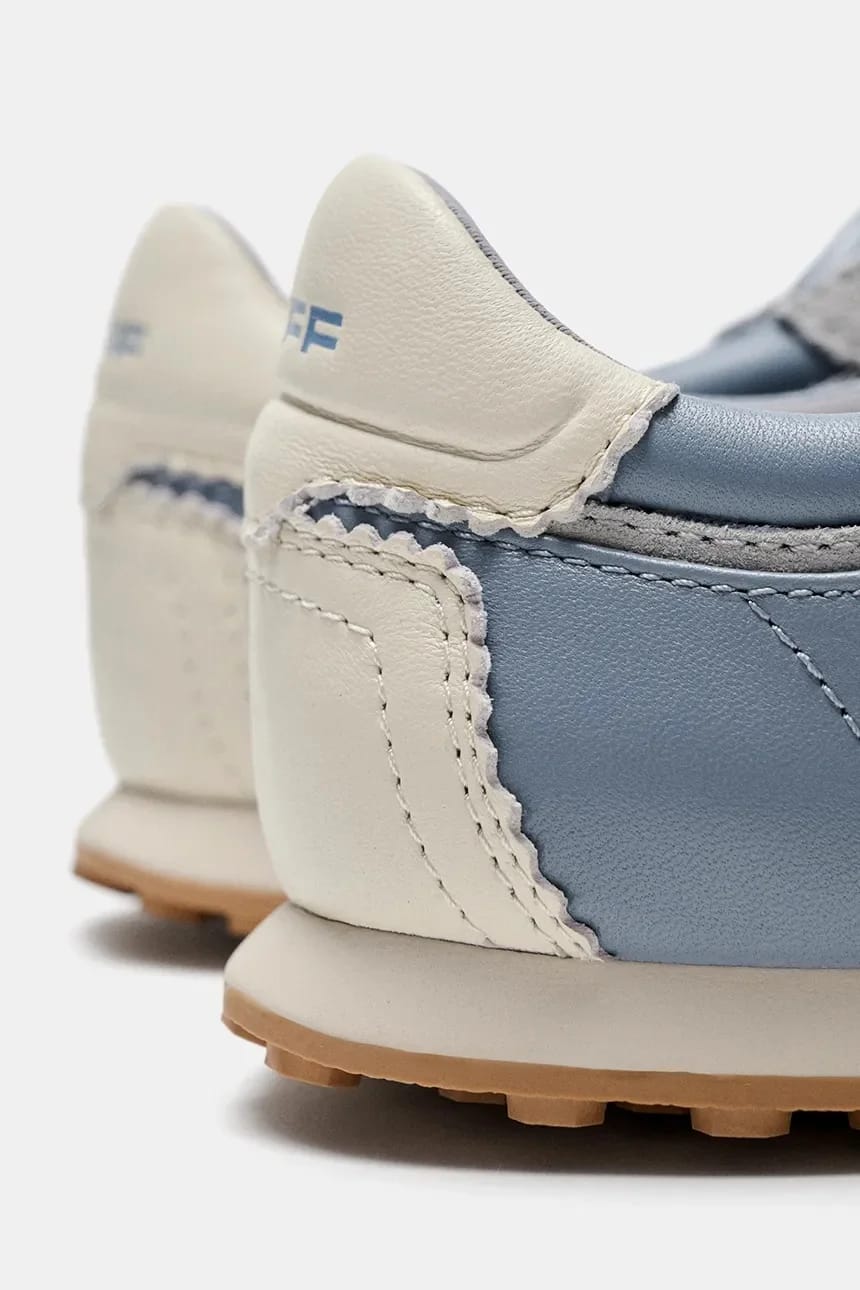 Кроссовки женские BRIDGE VELCROS LIGHT BLUE - фото 5