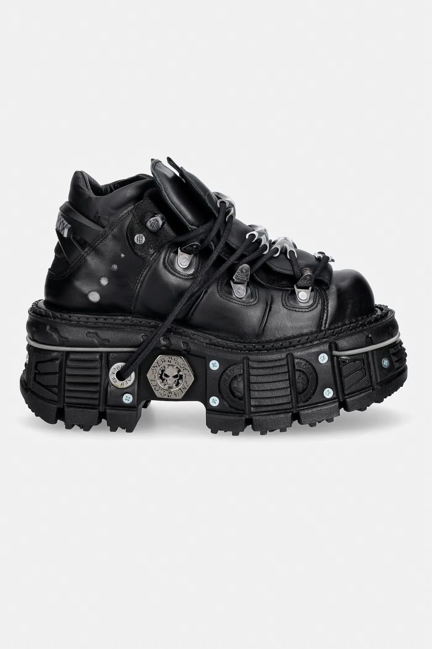 Женские кожаные кроссовки ITALI NEGRO, TERNERA NEGRO, PULIK NEGRO - фото 2