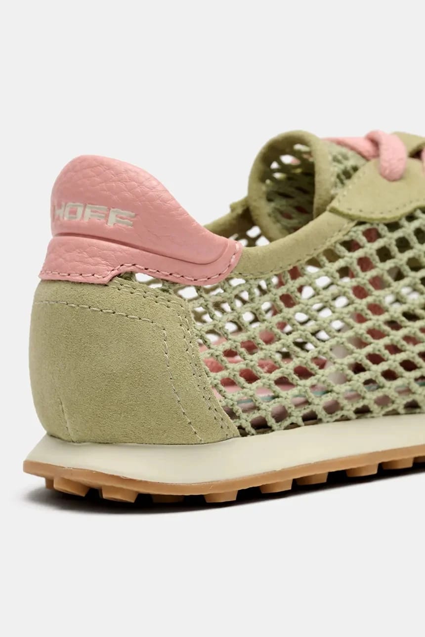 Женские кроссовки BRIDGE FISHNET SAGE GREEN - фото 2