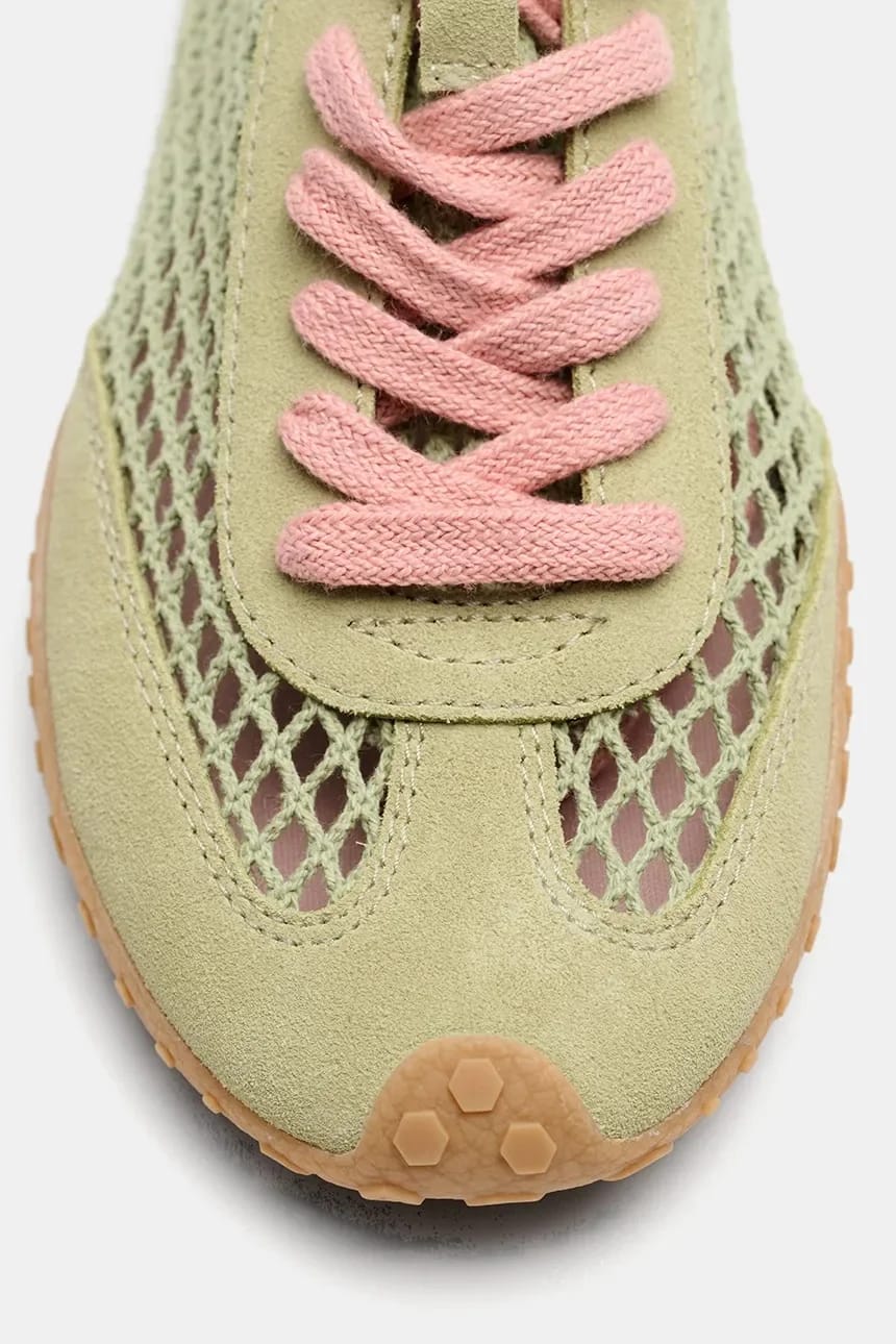 Женские кроссовки BRIDGE FISHNET SAGE GREEN - фото 4