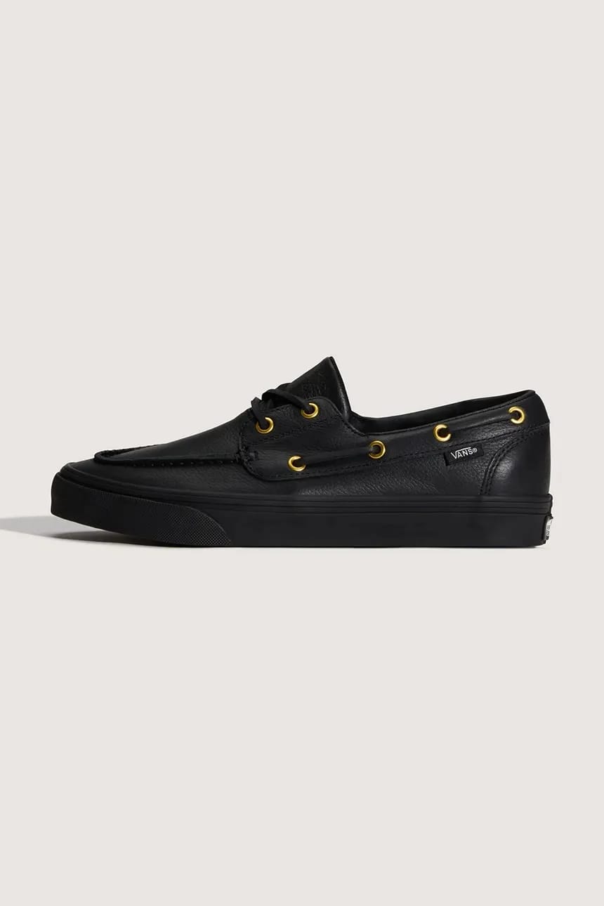 кожаные кроссовки Boat Shoe с 2 люверсами - фото 1