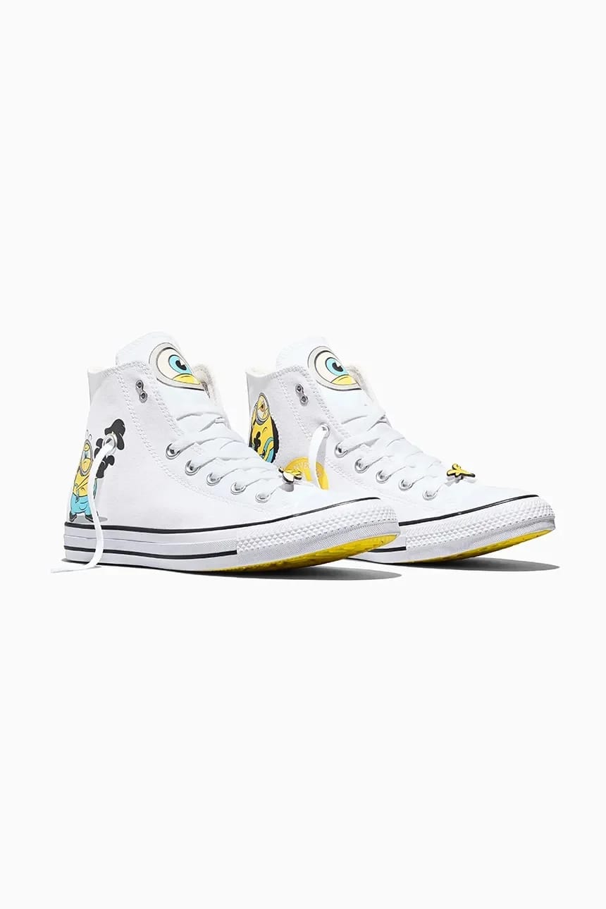 кроссовки Chuck Taylor All Star из коллаборации с Minions - фото 2