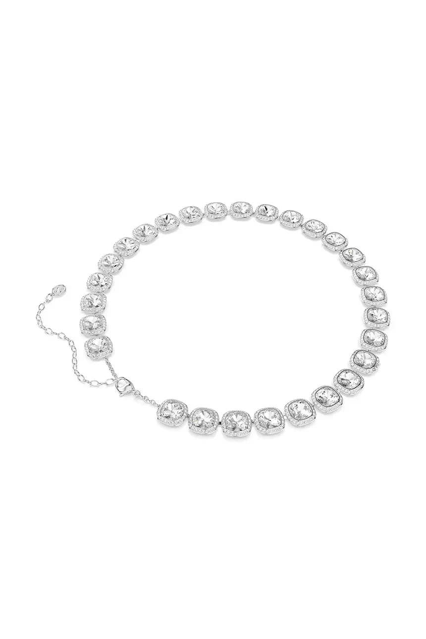 Женское металлическое колье с кристаллами Swarovski UNA - фото 4