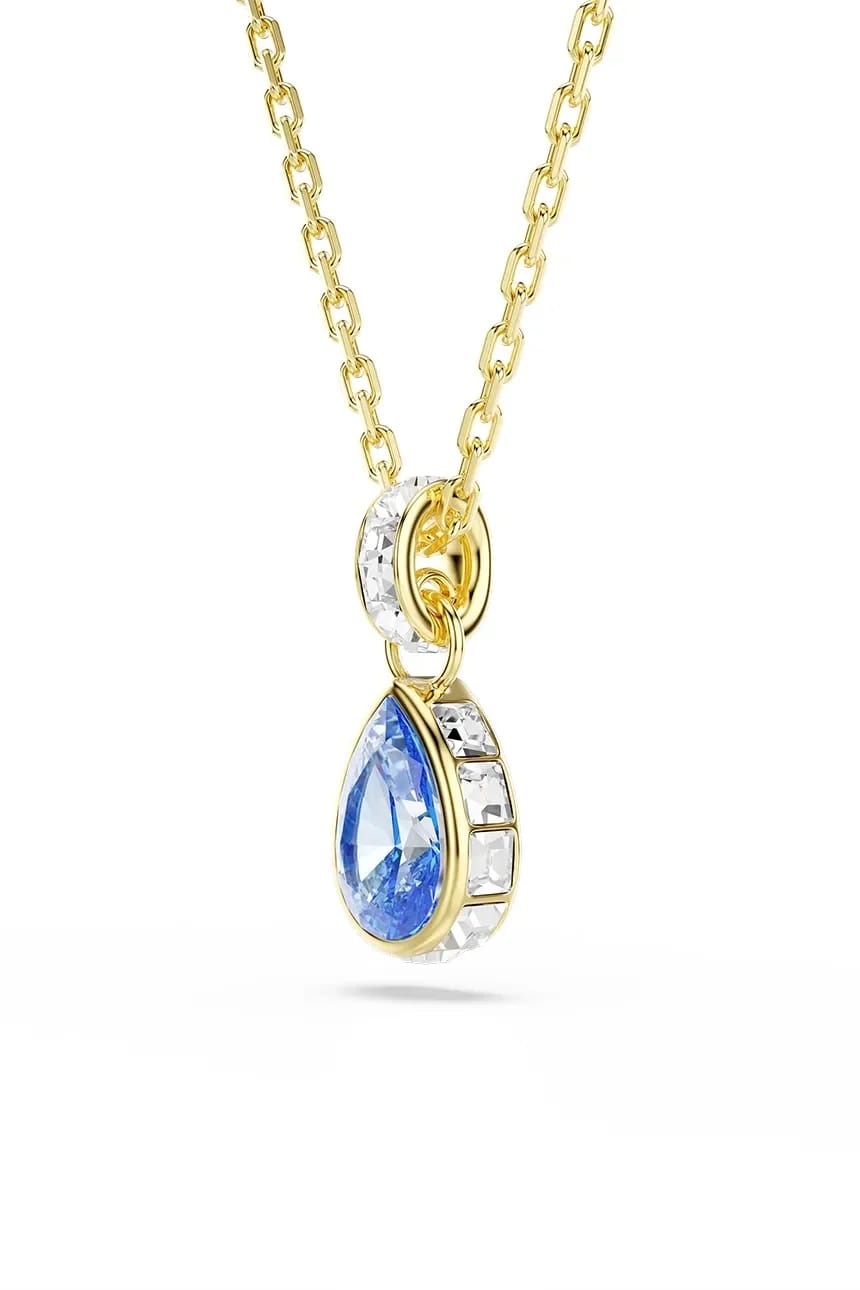 Женское позолоченное колье с цирконом CHROMA - фото 3