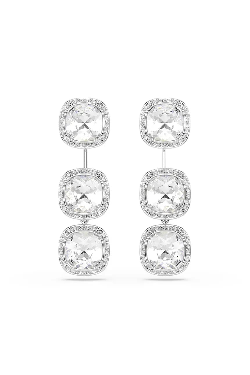 Женские металлические серьги с кристаллами Swarovski UNA - фото 2