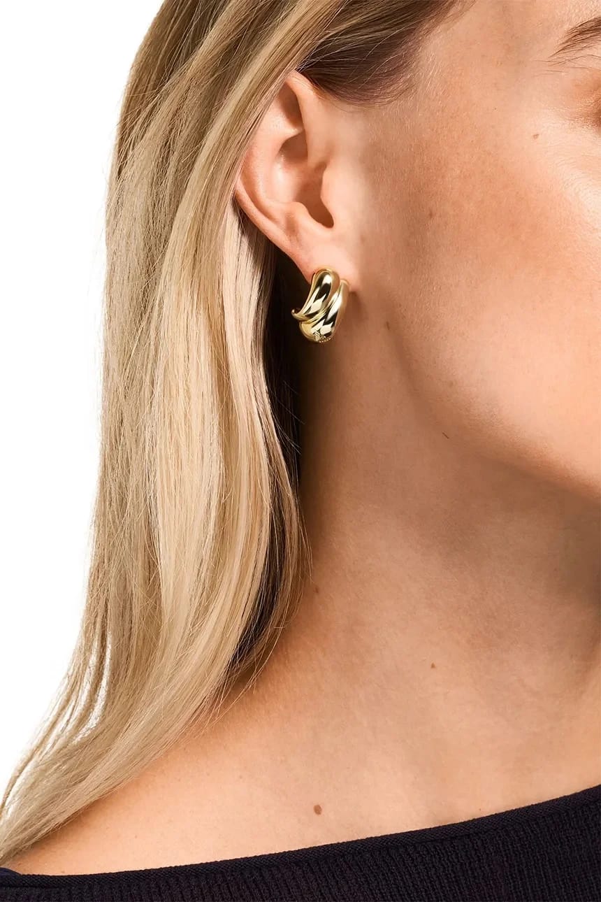 Женские серьги из латуни Iconic Trend - фото 3