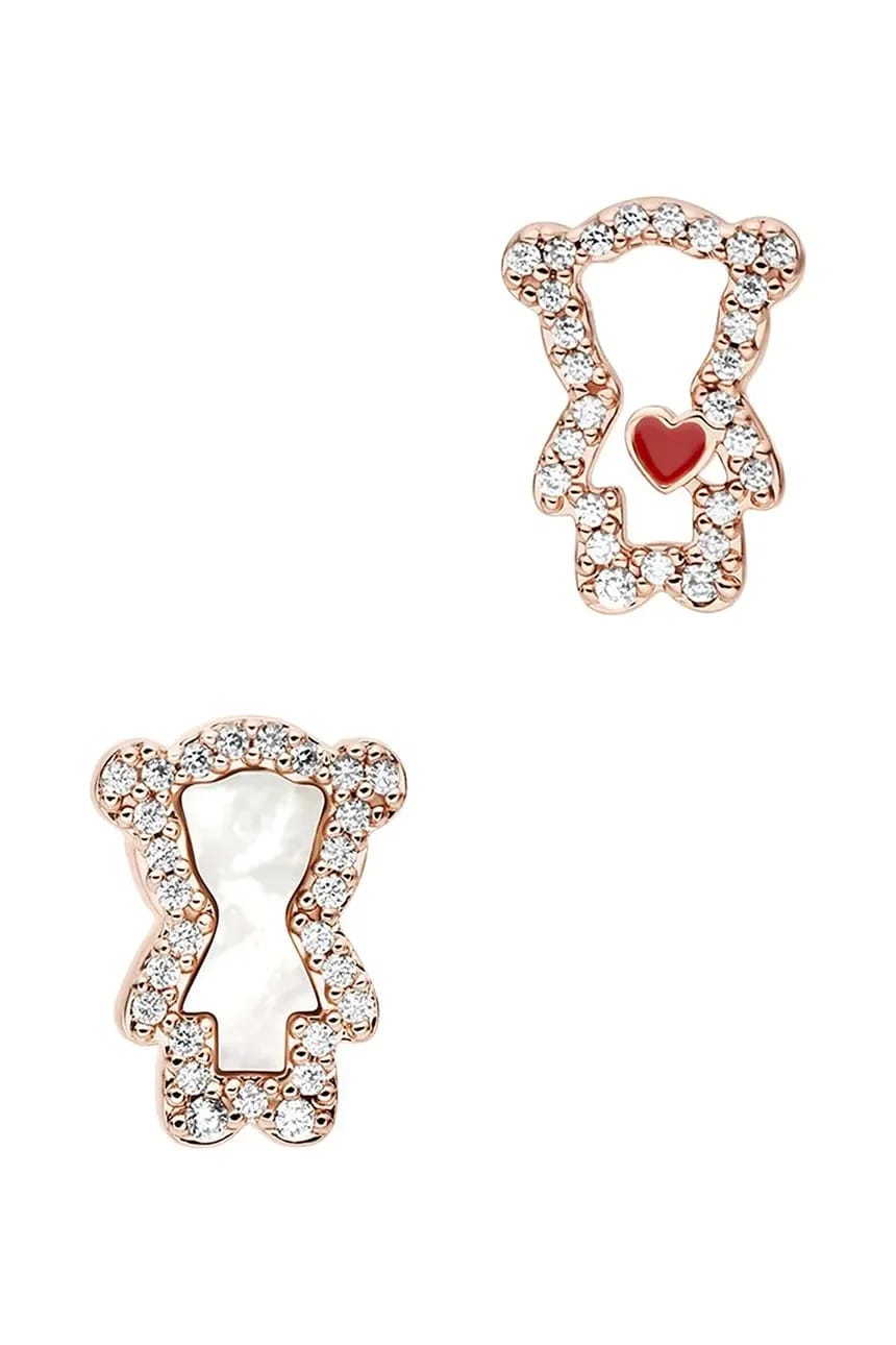 Сентиментальные женские серьги из латуни - фото 1
