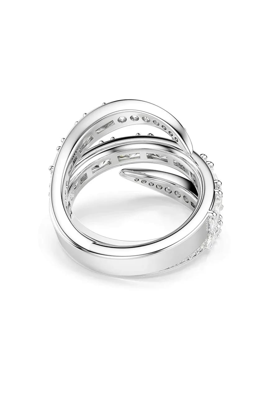 Женское кольцо с кристаллом Swarovski ВЕНА - фото 2