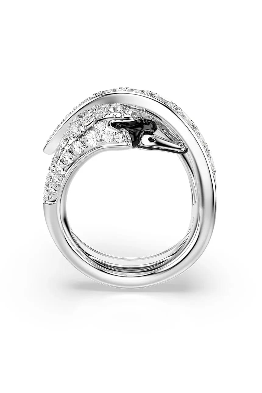 Женское металлическое кольцо с кристаллом Swarovski ВЕНА - фото 4