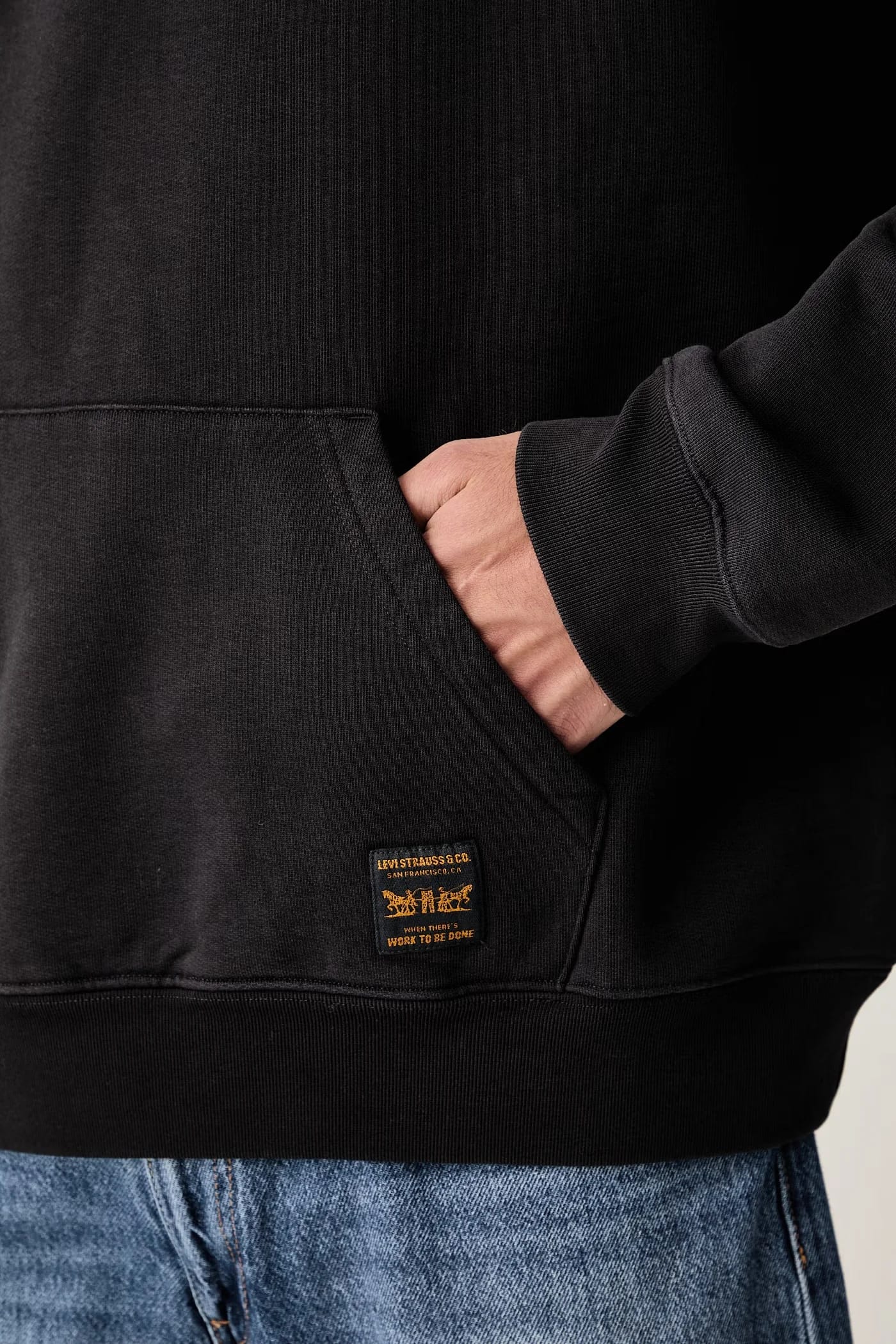 Мужская толстовка из хлопка WORKWEAR PO - фото 5