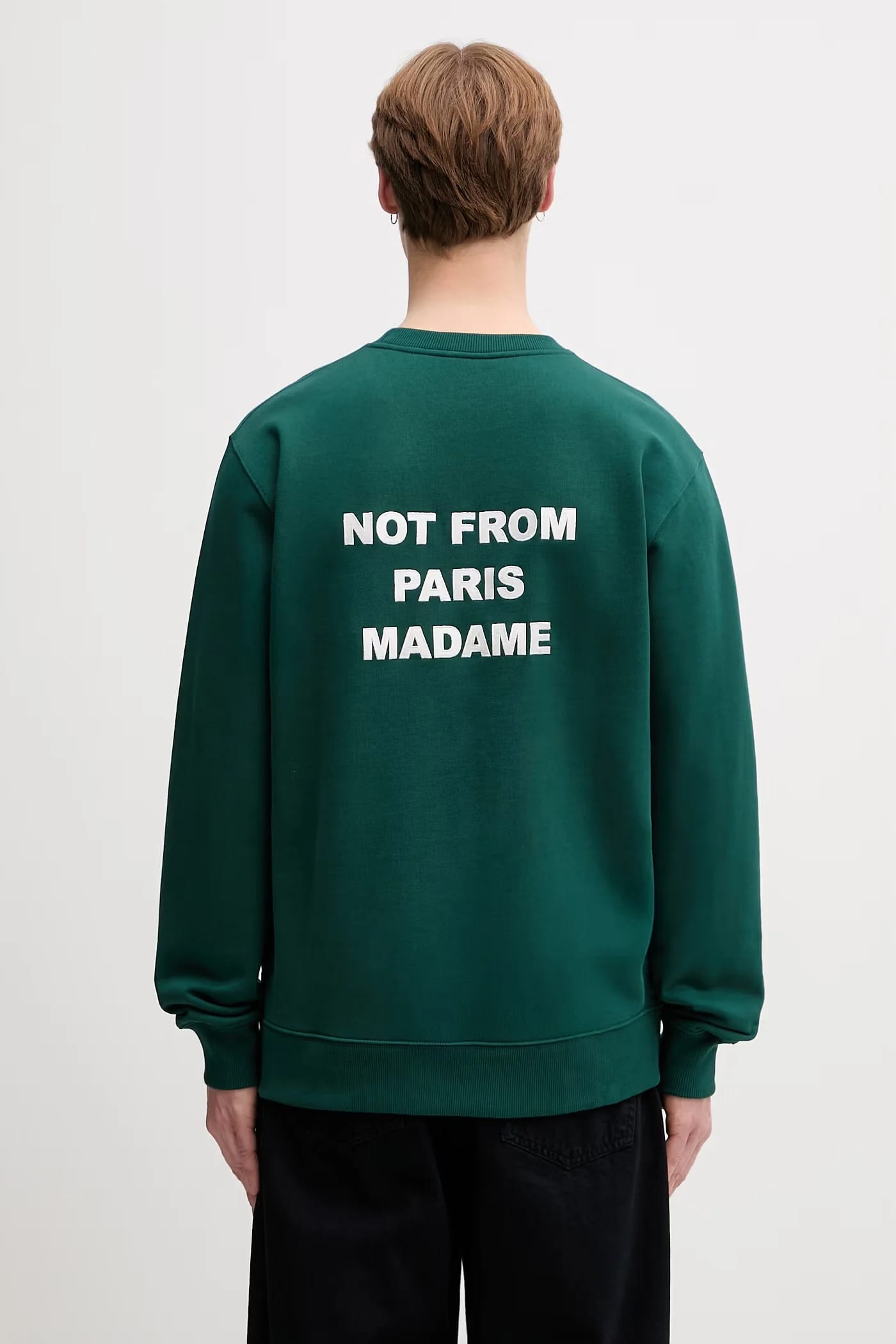 Мужская хлопковая толстовка Le Sweatshirt Slogan - фото 1