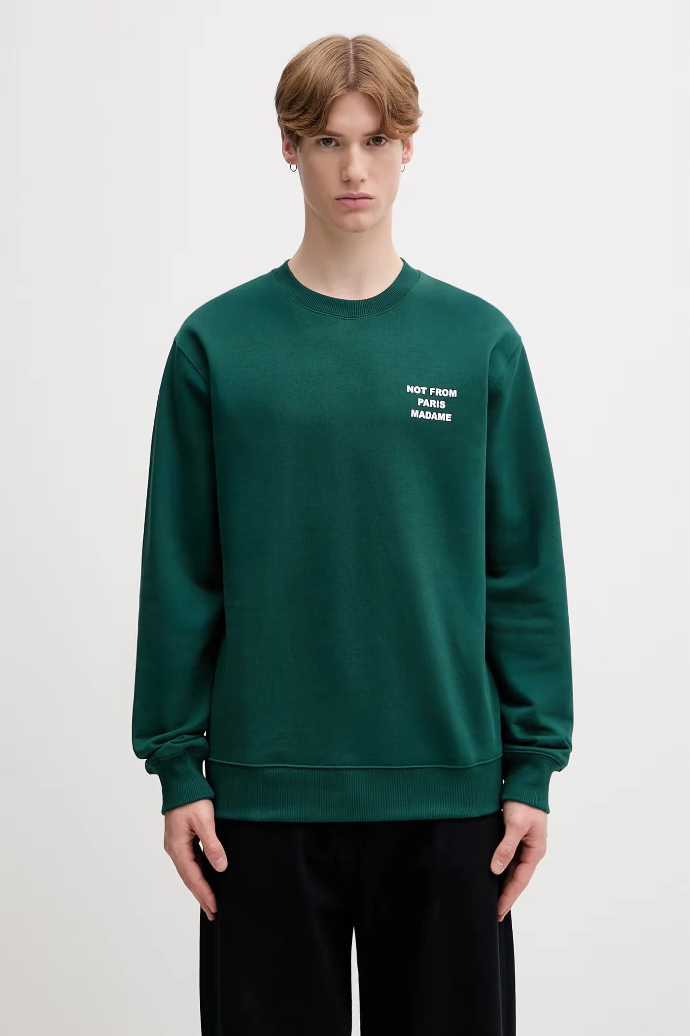 Мужская хлопковая толстовка Le Sweatshirt Slogan - фото 3