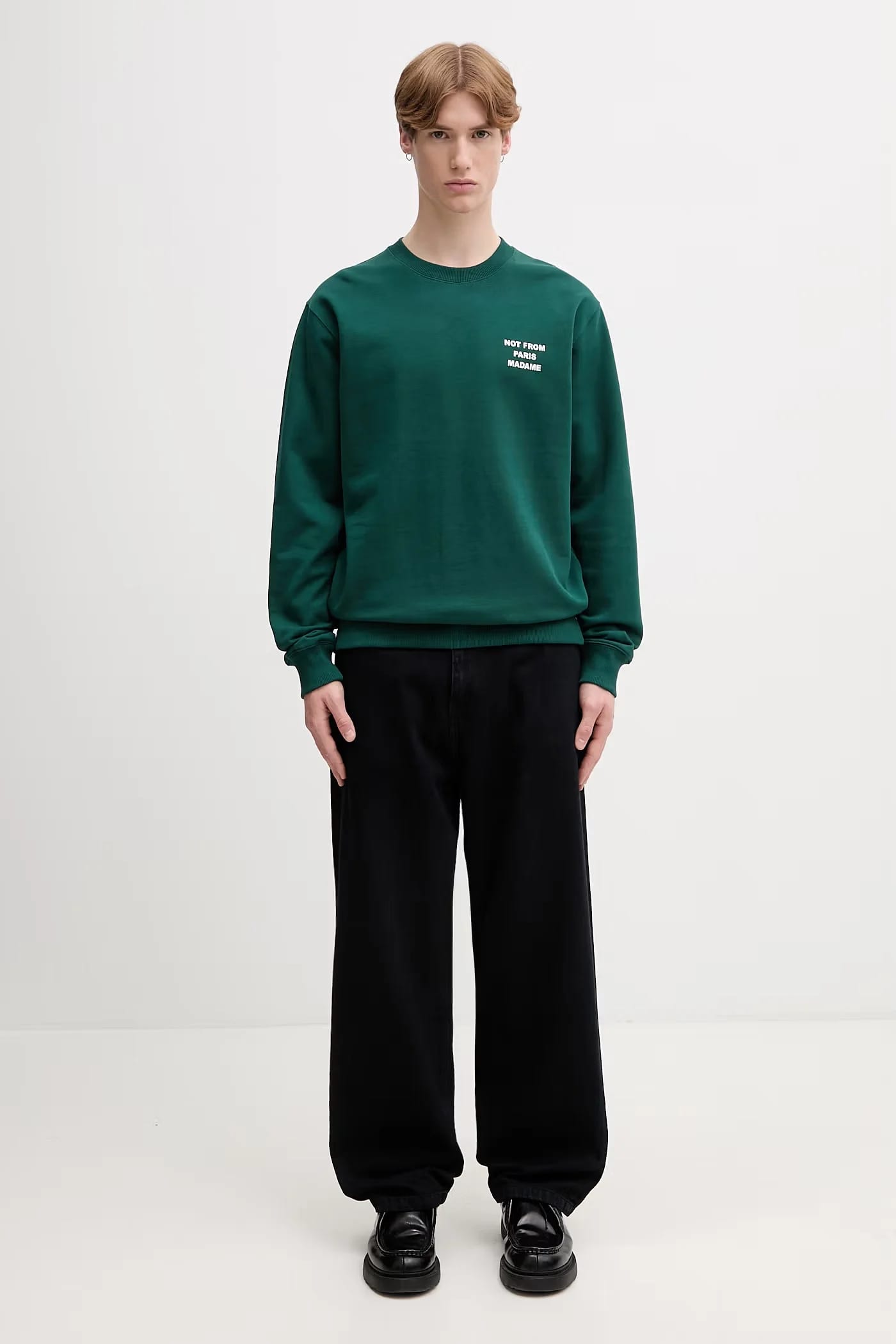 Мужская хлопковая толстовка Le Sweatshirt Slogan - фото 5