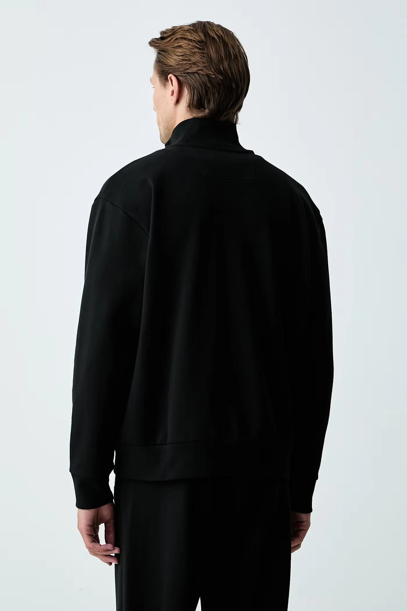 Мужская хлопковая толстовка с молнией во всю длину SW_Collar - фото 3