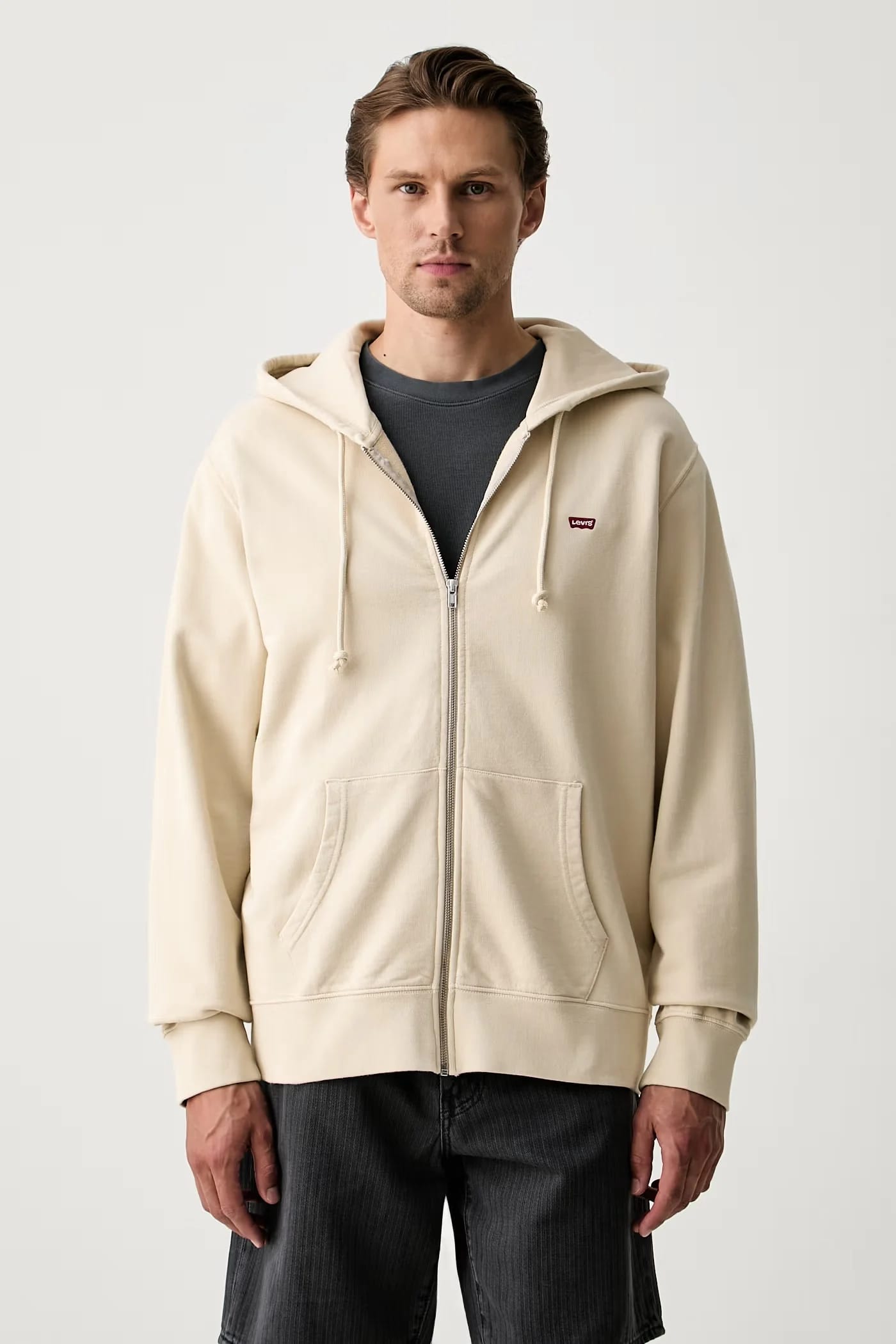 Мужская хлопковая толстовка THE ORIGINAL HM ZIP UP - фото 1
