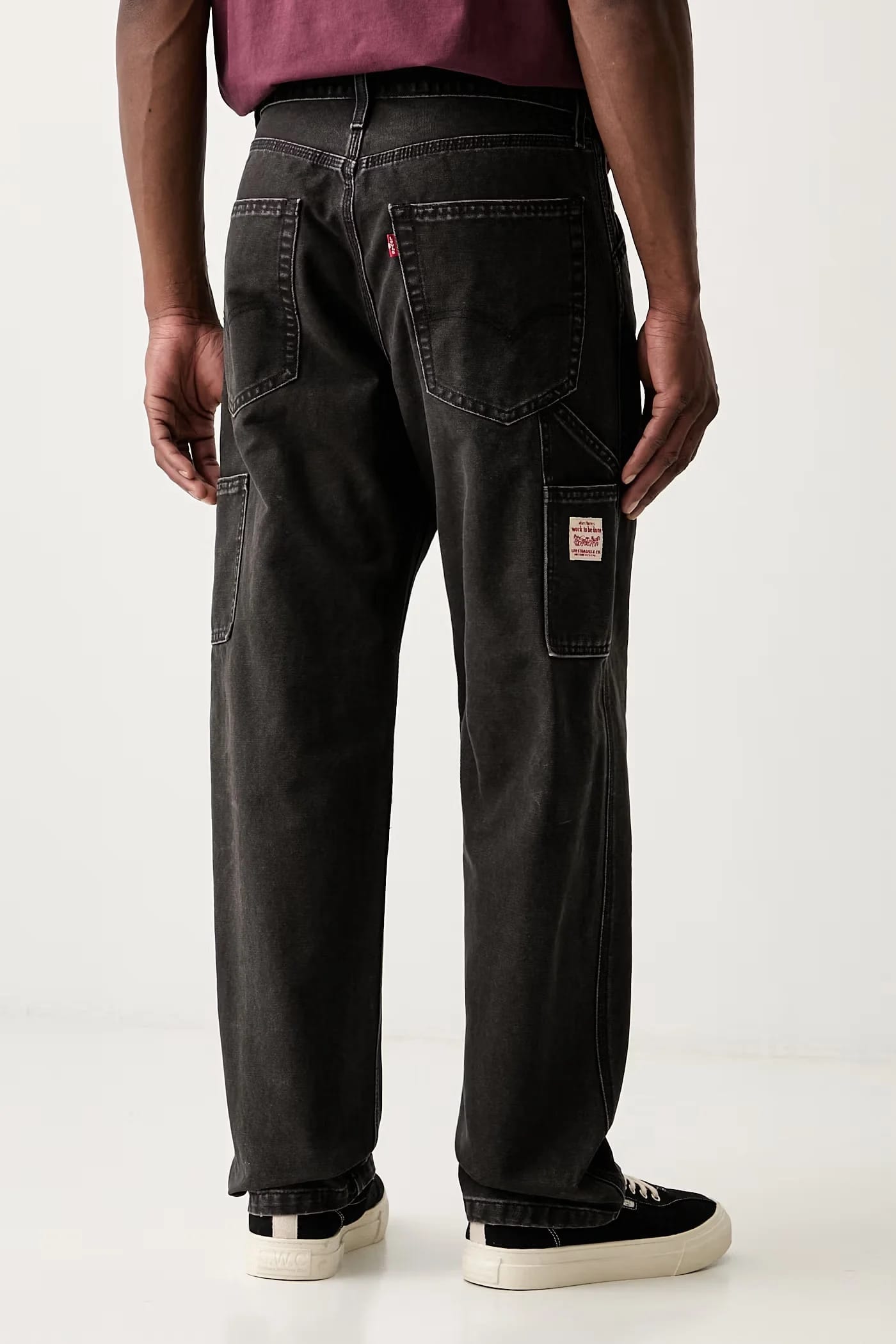 Свободные мужские джинсы 568 LOOSE STRT CARPENTER x WORKWEAR - фото 3