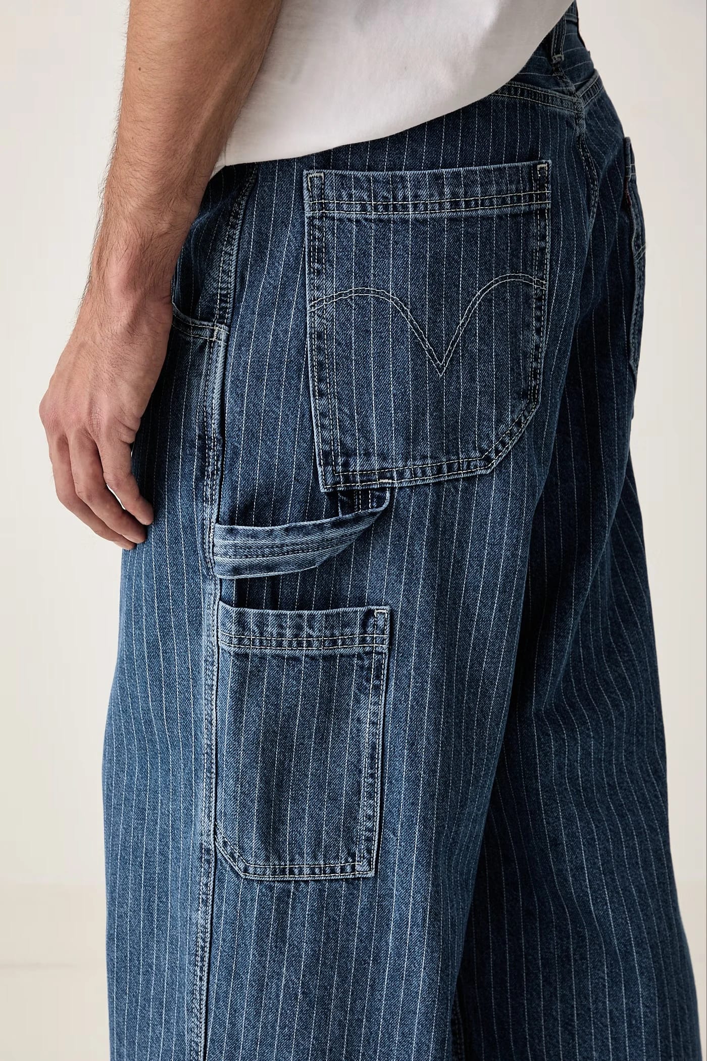 Мужские джинсы свободного кроя EXTRA BAGGY UTILITY - фото 4