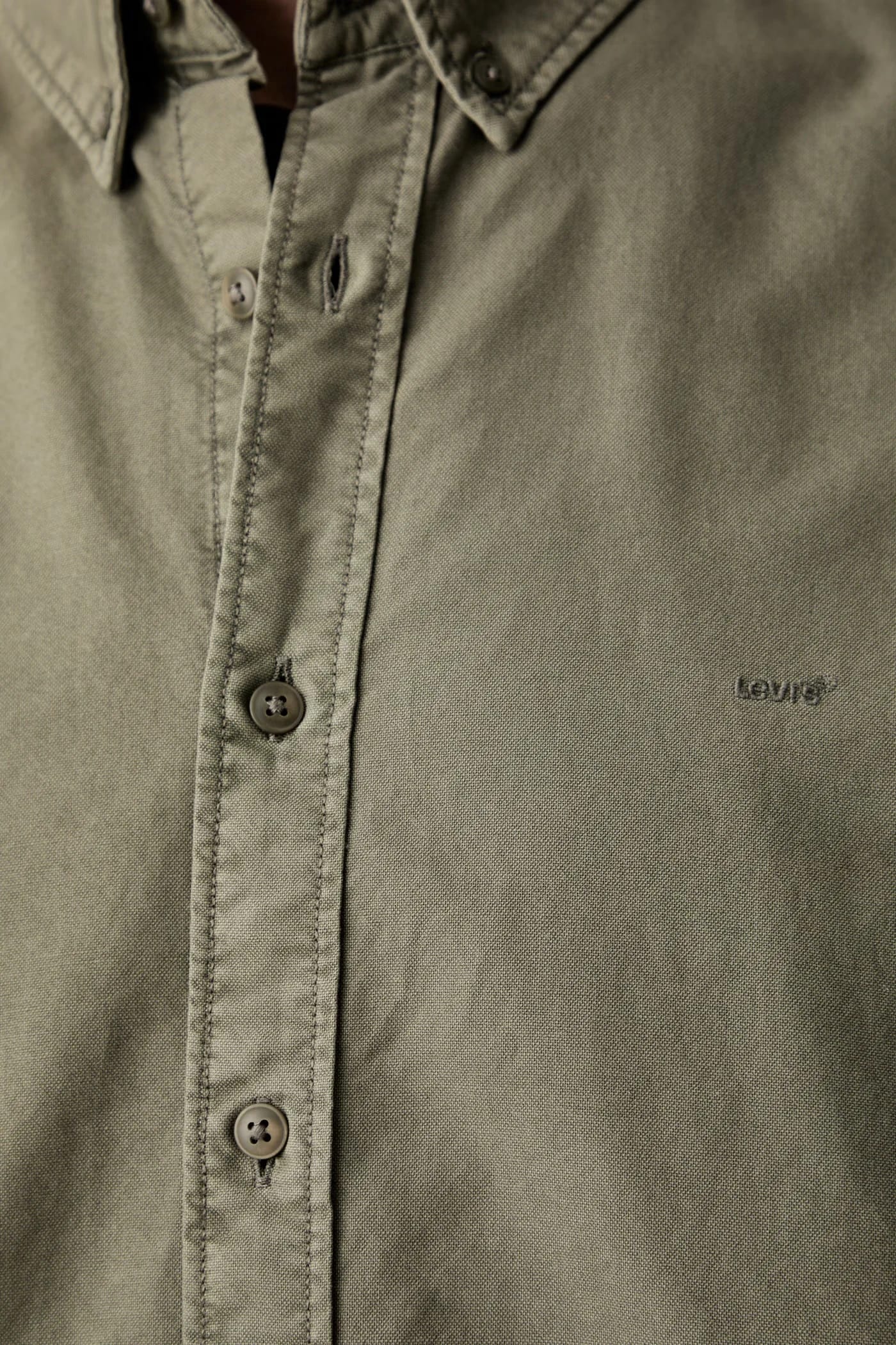 Мужская рубашка из хлопка AUTHENTIC BUTTON DOWN - фото 5