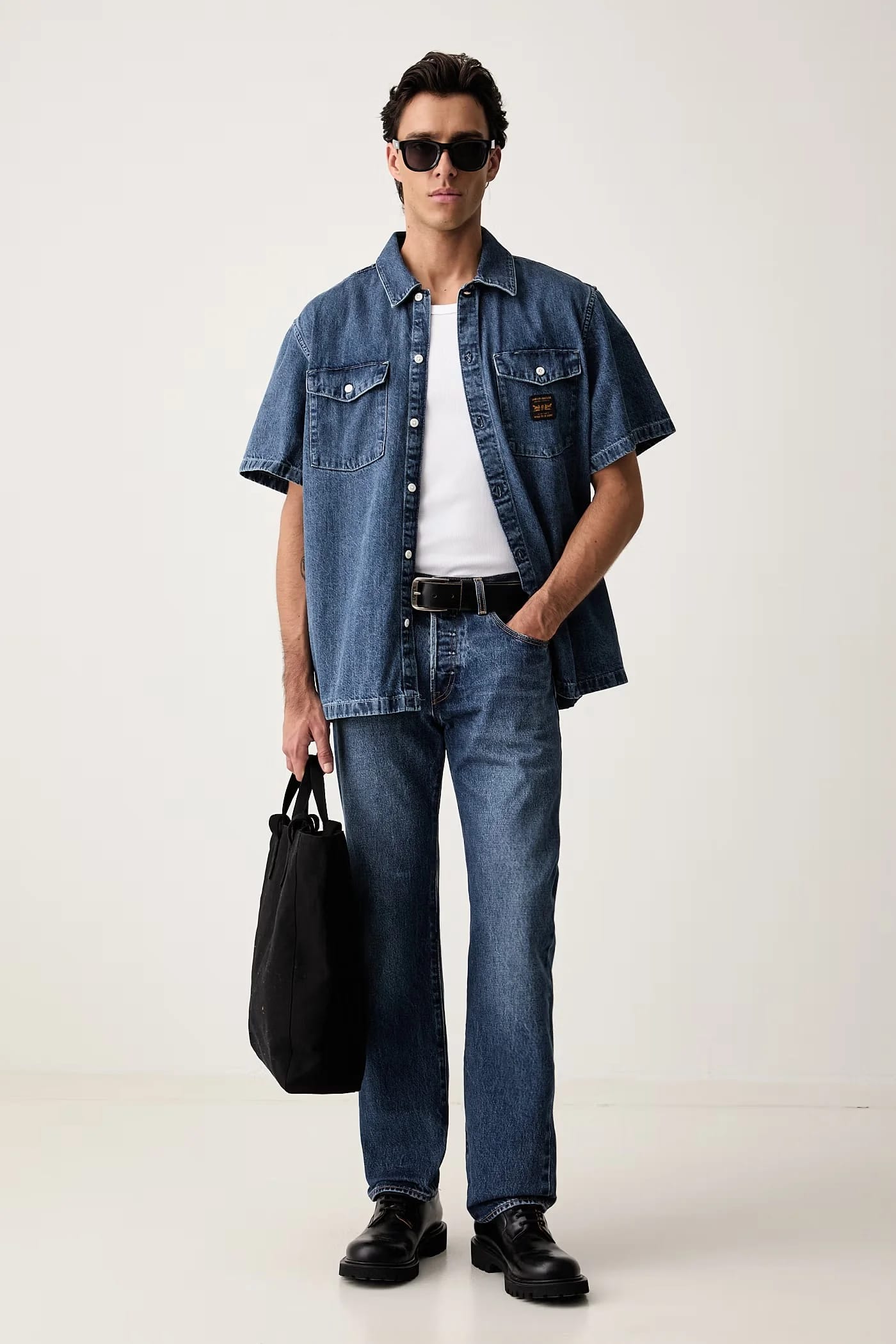 Рубашка мужская хлопковая SS WORKER - WW x WORKWEAR - фото 2