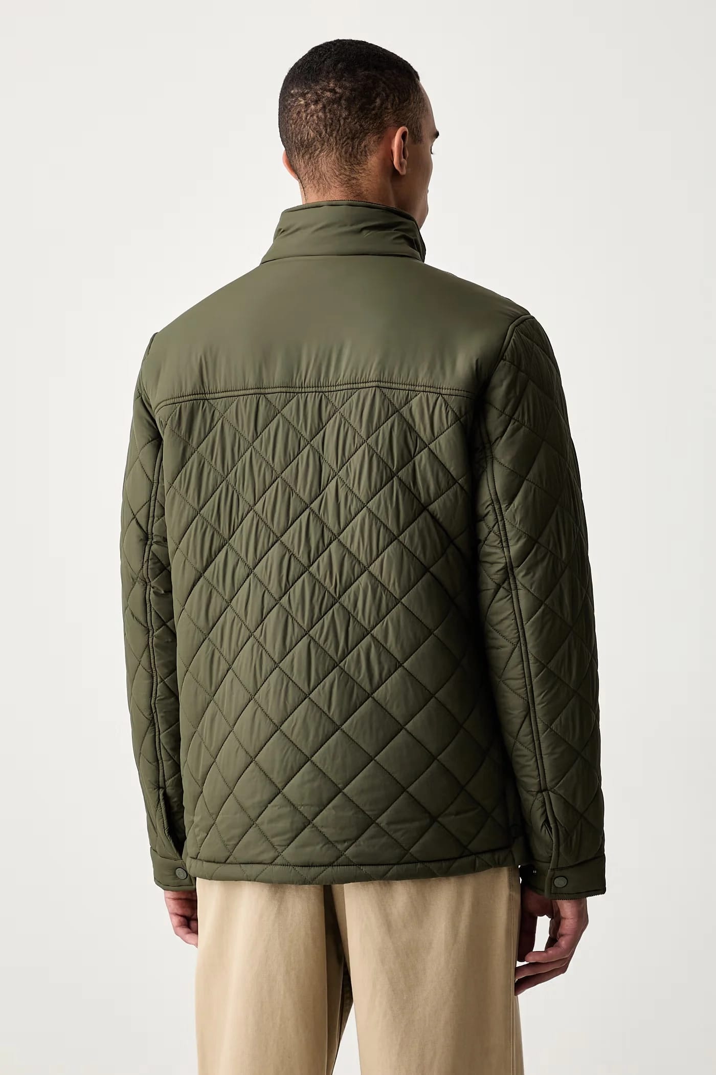 куртка мужская DIAMOND QUILTED FUNNEL - фото 3